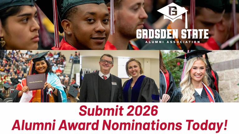 Gadsden State Alumni Association accepting Alumni of the Year nominations